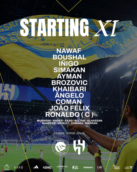 📋 Chosen for the derby. Let’s go 💛