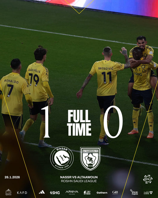 Together at home 🙌🟡| Al Nassr 1–0 Al Taawoun