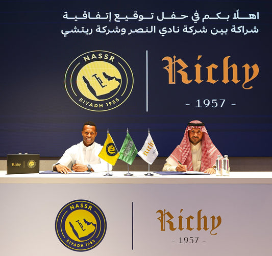 We are proud to welcome Richy as the Official Saudi Attire Partner of Nassr.