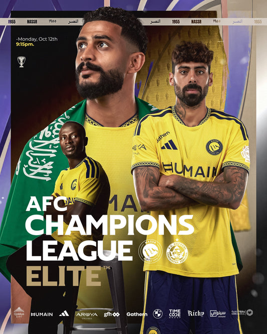 Al Nassr Take on Neftchi in AFC Champions League Elite! 💛🏆
