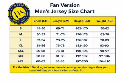 OFFICIAL AL NASSR FC 25/26 HOME JERSEY